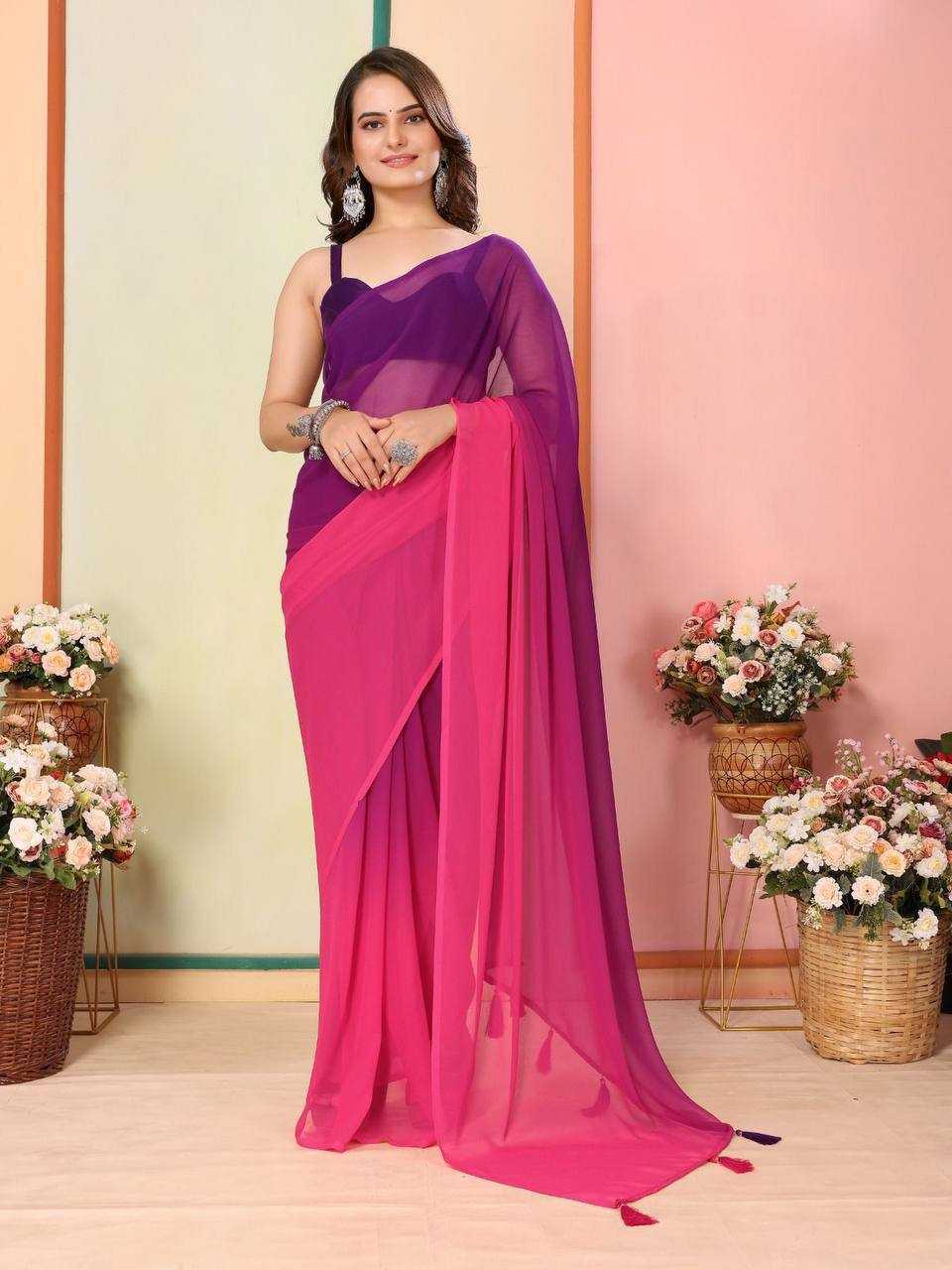 YNF FAUX GEORGETTE RSF 726 WHOLESALE SAREES MANUFACTURER     